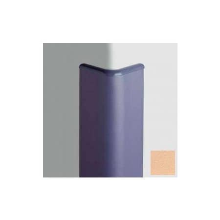 Pawling Surface Mounted Corner Guard Bullnose 90Deg, 3'' Wings, 8'H W/Caps, Toffee CG-30-8-113